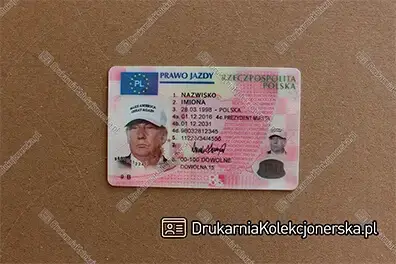 Prawo jazdy kolekcjonerskie